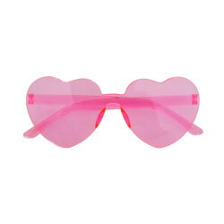 Party Glasses - Pink Heart - 2