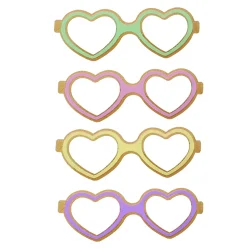 Party Paper Glasses - Macaron Colors - 2