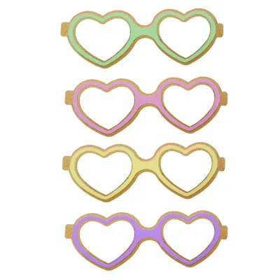 Party Paper Glasses - Macaron Colors - 2