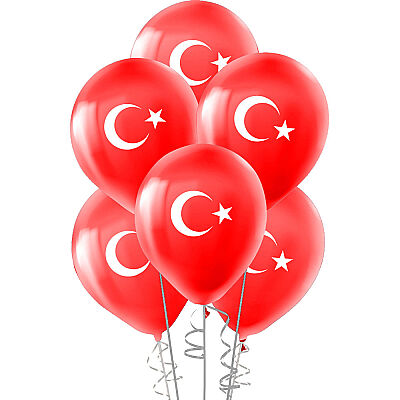 Ay Yıldız Baskılı Pastel Balon 11