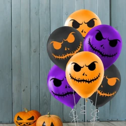 Cadılar Bayramı Baskılı Pastel Balon 12