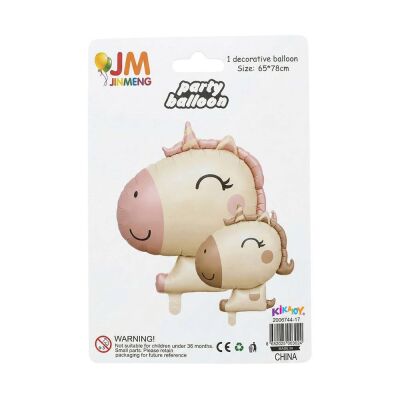 Pastel Unicorn Giant Shaped Foil Balloon - 2