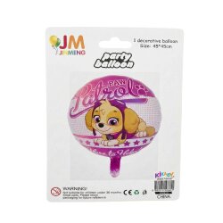 Paw Patrol Skye Yuvarlak Folyo Balon - 2