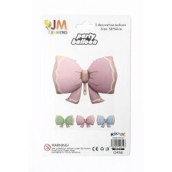 Pink Bow Foil Balloon - Aesthetic Coquette Party Decor - 2