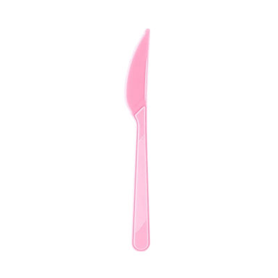 Pink Plastic Knives - 2
