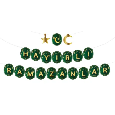 Ramazan Harf Yazı Seti -Hayırlı Ramazanlar- - 2