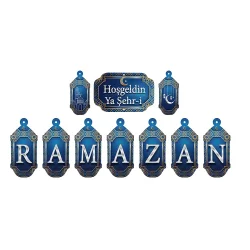 Ramazan Harf Yazı Seti -Hoşgeldin Ya Şehri Ramazan- - 2