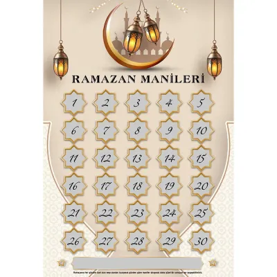 Ramazan Manileri Etkinlik Tablosu - 2