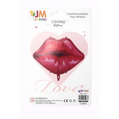 Red Lips Foil Balloon - 2