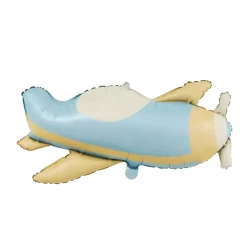 Retro Airplane Foil Balloon - 2