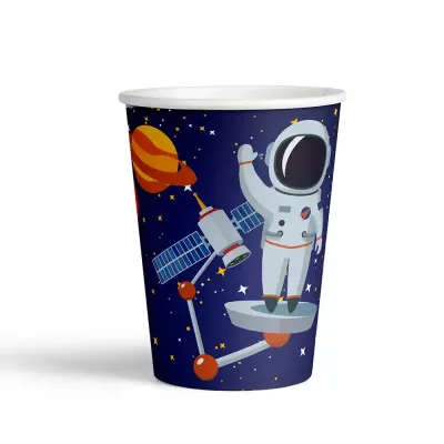 Rocket Space Paper Cups - 1