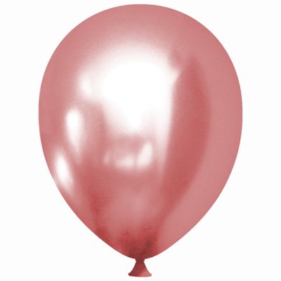 Rose Gold Chrome Balloons 9