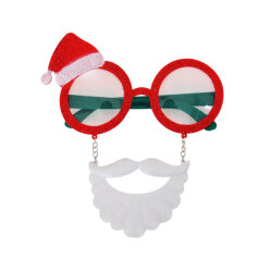 Santa Glasses with Beard - (1)