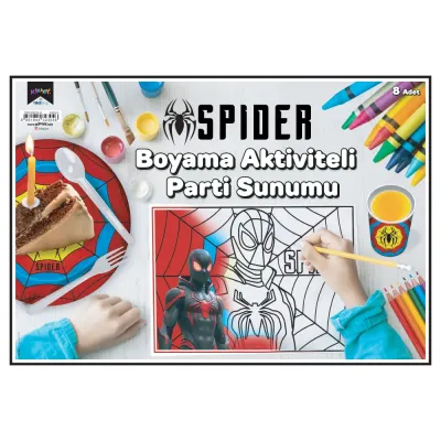 Spider Coloring Placemat - 1