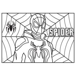 Spider Coloring Placemat - 3