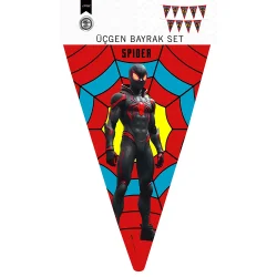 Spider Triangle Flag Banner - 1