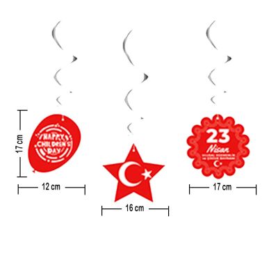 En Güzel Bayram 23 Nisan Sarkıt Süs - 3