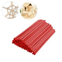 Kırmızı Tahta Çubuk 13cm - (1)