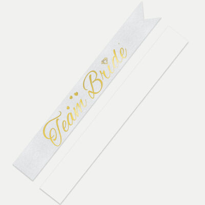 Team Bride Sash - Gold - 2