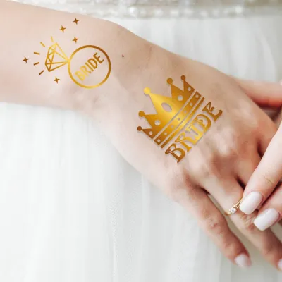 Team Bride Temporary Tatoo - 1