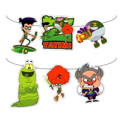 Team Z Paper Die Cut Banner Set - 2