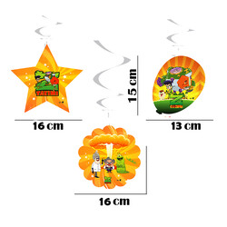 Team Z Paper Swirl Decoration - 3