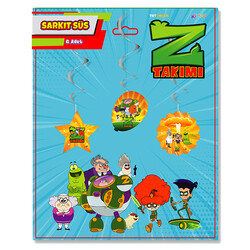 Team Z Paper Swirl Decoration - Kikajoy
