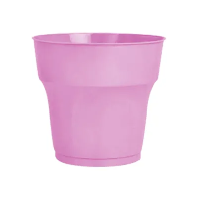 Pembe Plastik Bardak - 1