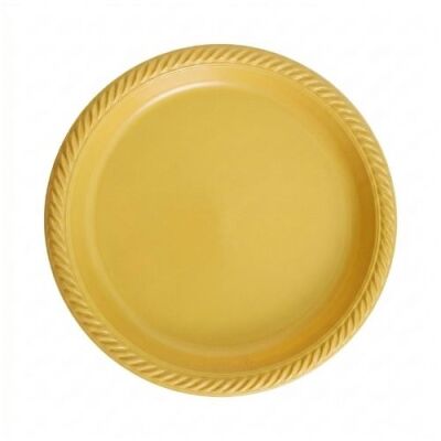 Sarı Plastik Tabak - 1