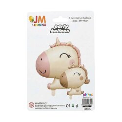 Sevimli Pastel Unicorn Figürlü Folyo Balon - 2