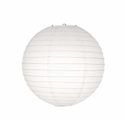 White Chinese Paper Lantern 20 cm - (1)