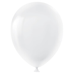 White Pastel Balloons 12