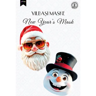 Yılbaşı Maske Seti 2'li - 1