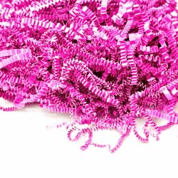 Zigzag Kırpık Kağıt 250gr -Pembe- - Kikajoy (1)
